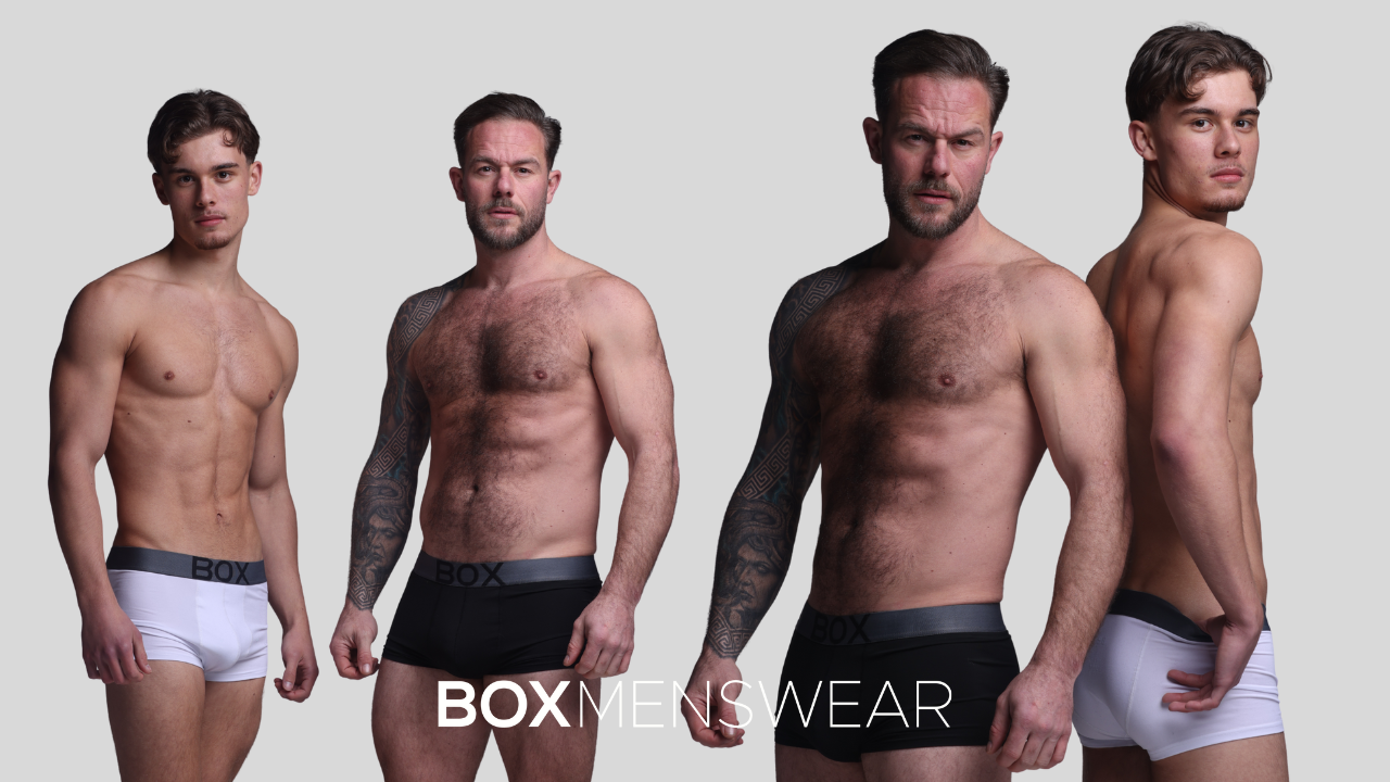 Bryce and Dean, father and son Only Fans duo photographed for Box Menswear