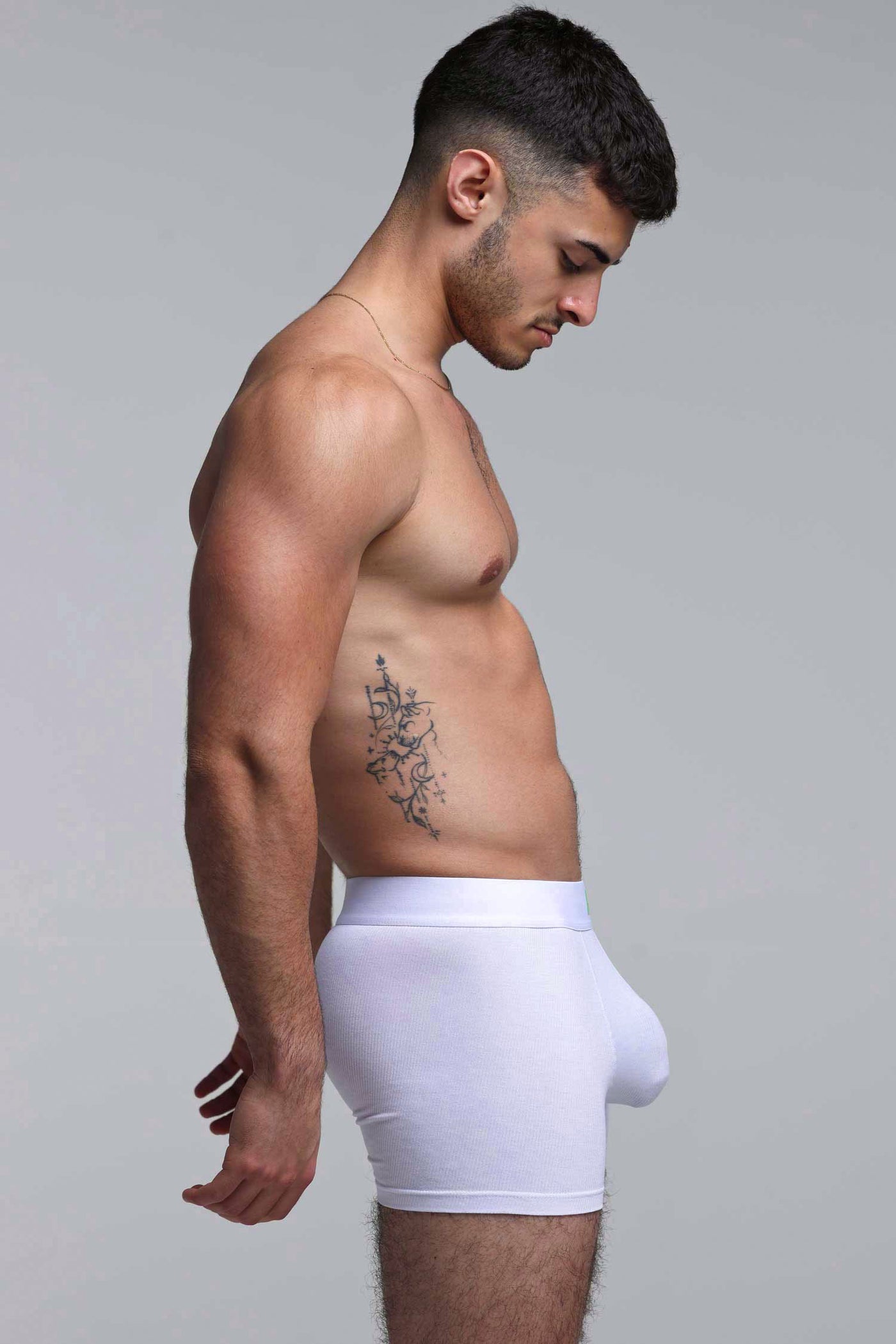 Colour Pop Boxers - White & Green