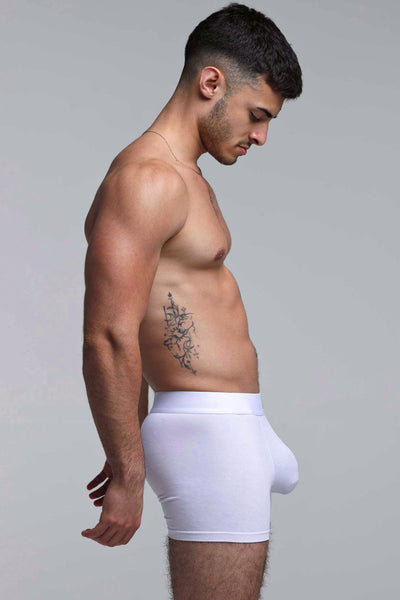 Colour Pop Boxers - White & Green