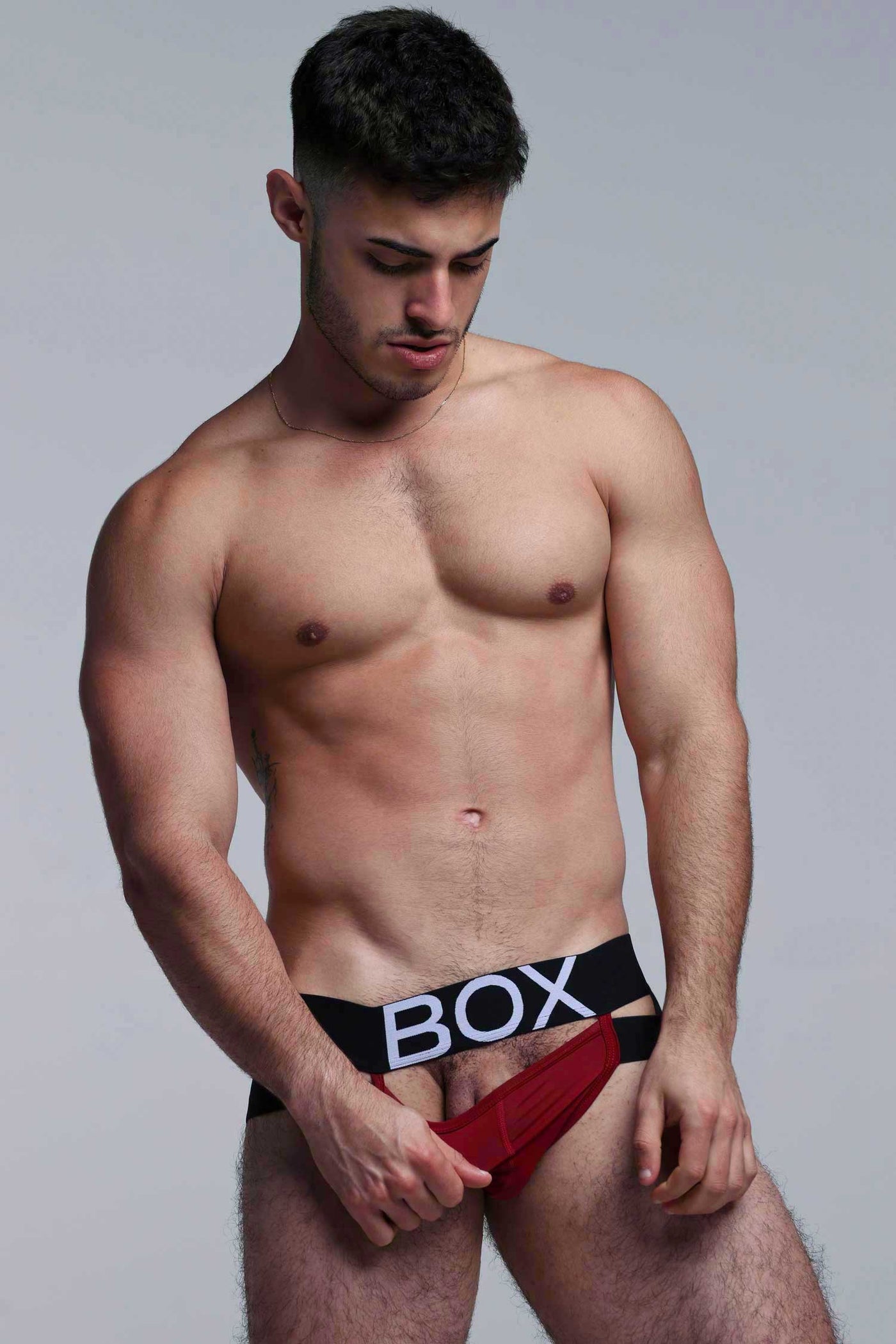 Mens Suspender Jockstrap 3.0 : With Bounce - Burgundy