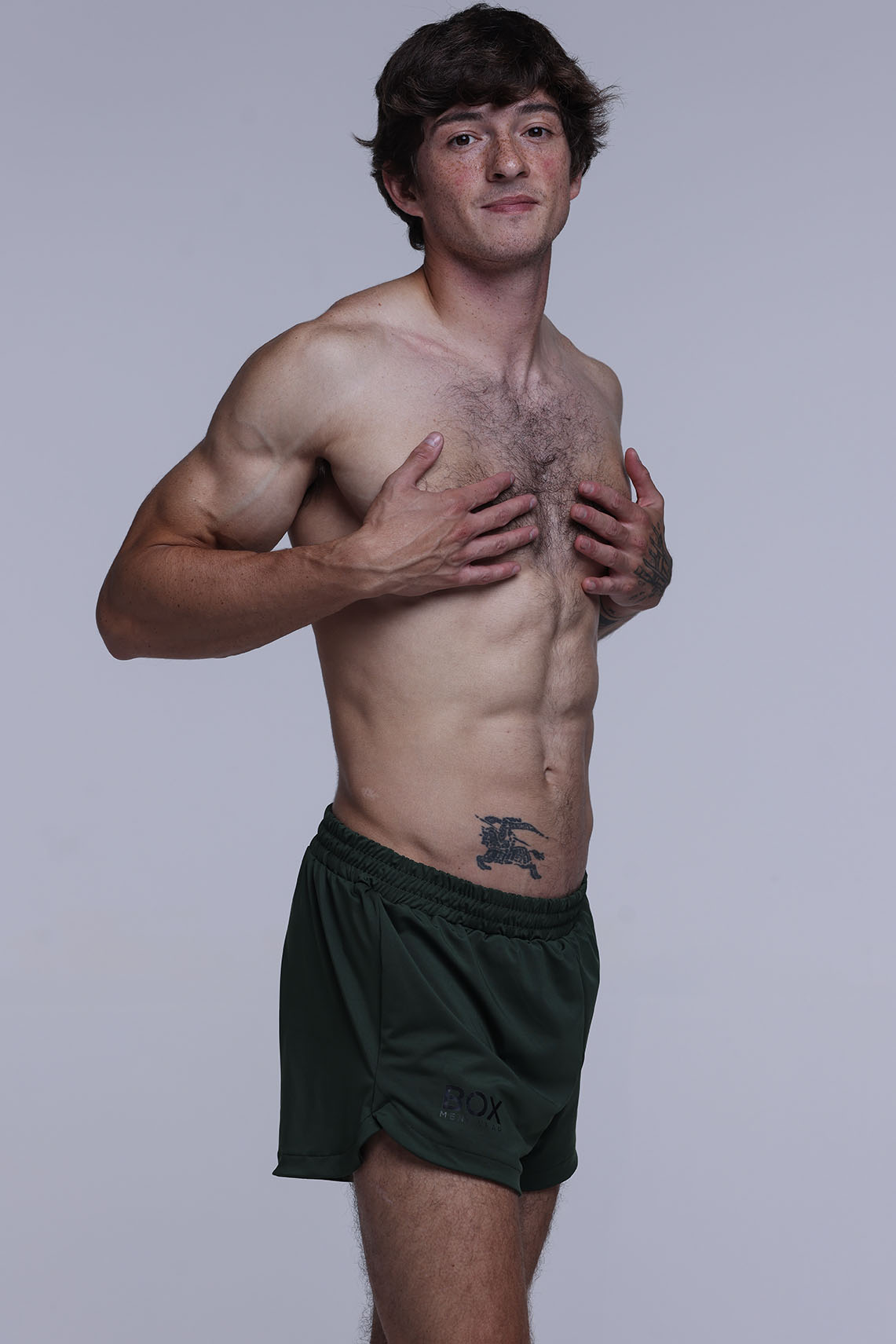 Compound Jock Shorts - Military Green