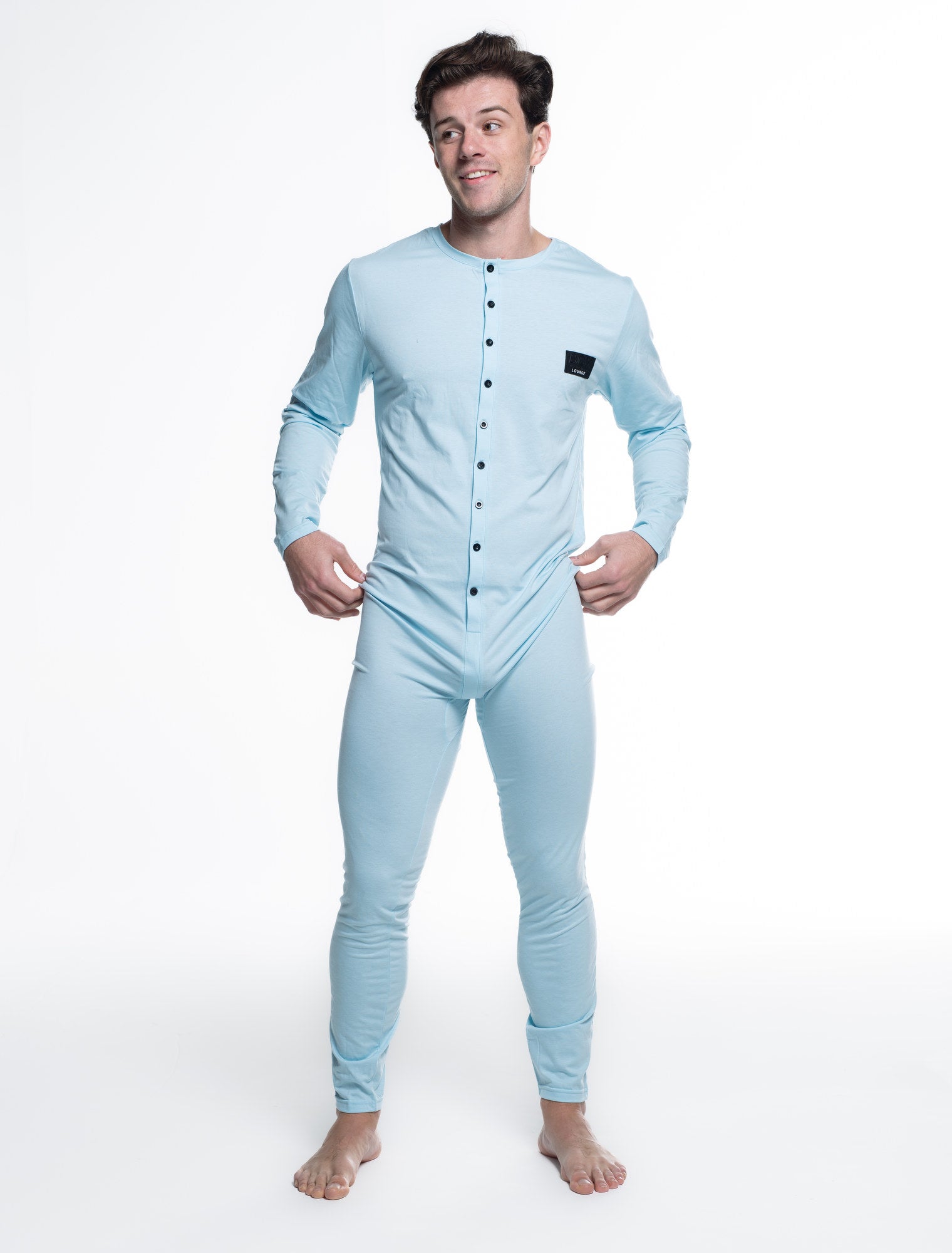 Mens Onesie Blue Box Menswear