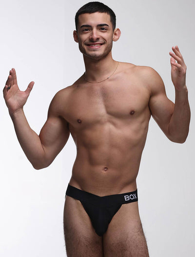 V-Shape Jockstrap - Hard Black