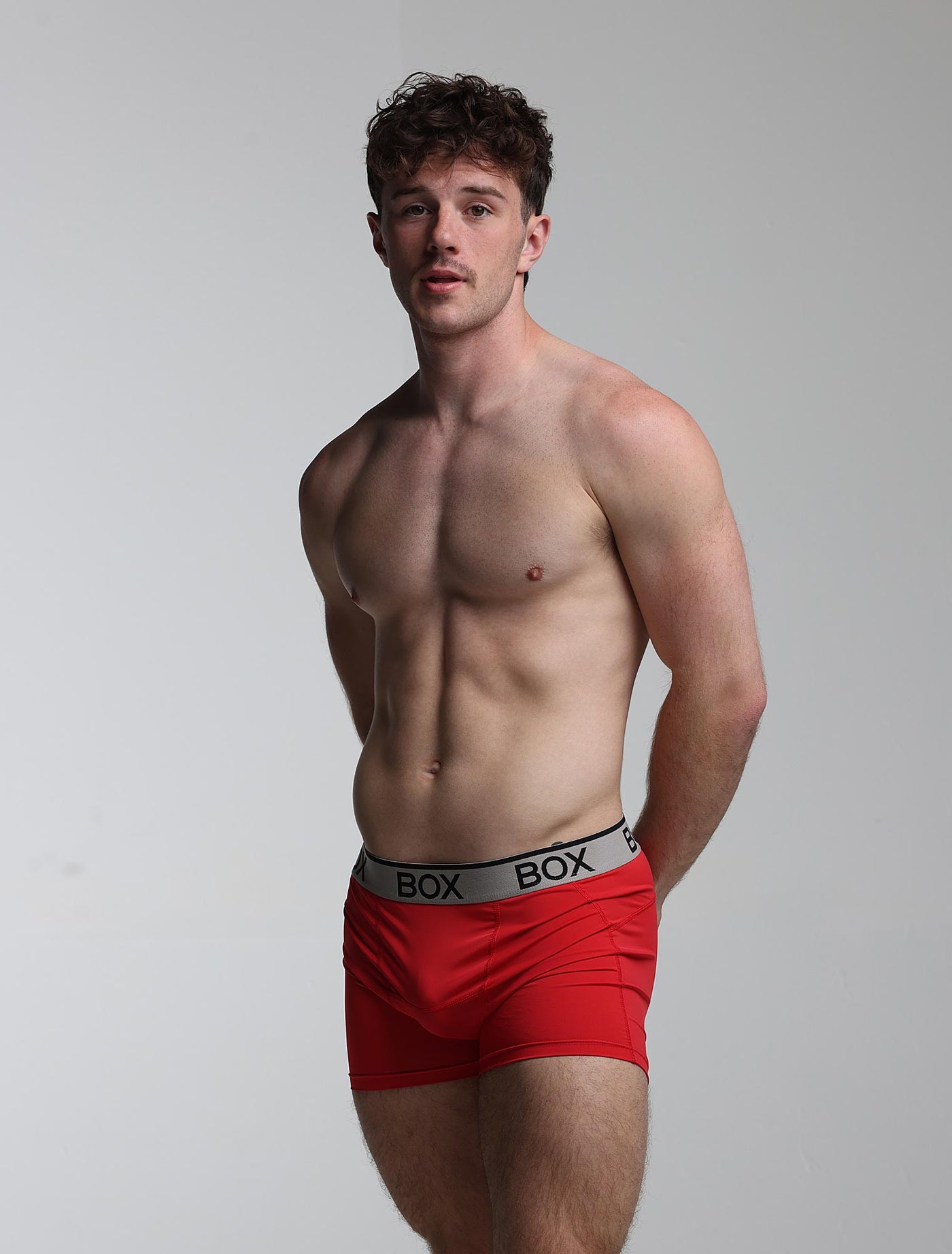 Mens Sports Boxers - Red Ignition