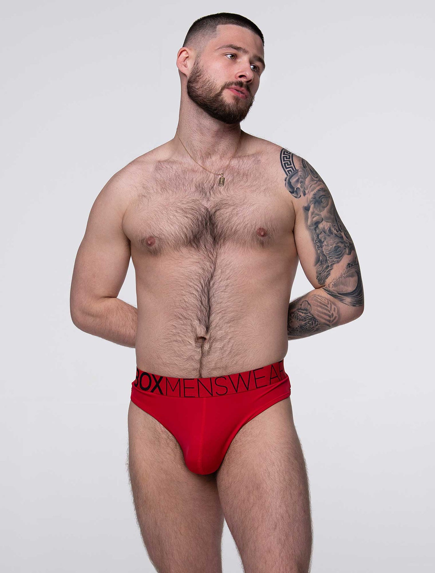 Brazilian Butt Briefs - Capoeira Red