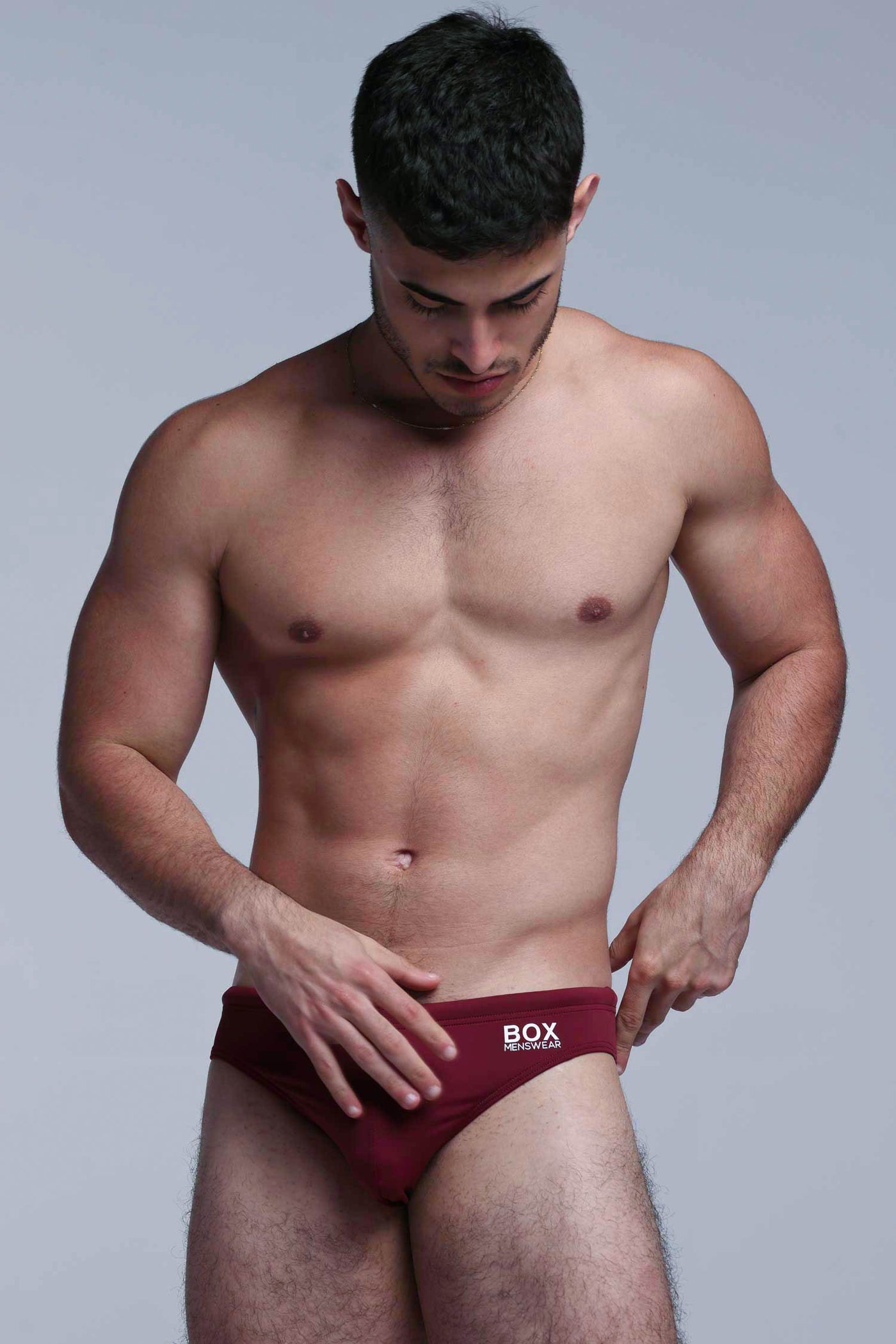 Swimming Trunks - Burgundy