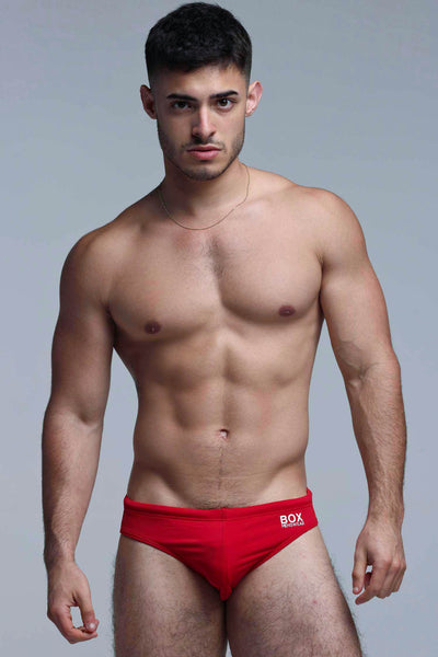 Swimming Trunks - Lifeguard Red