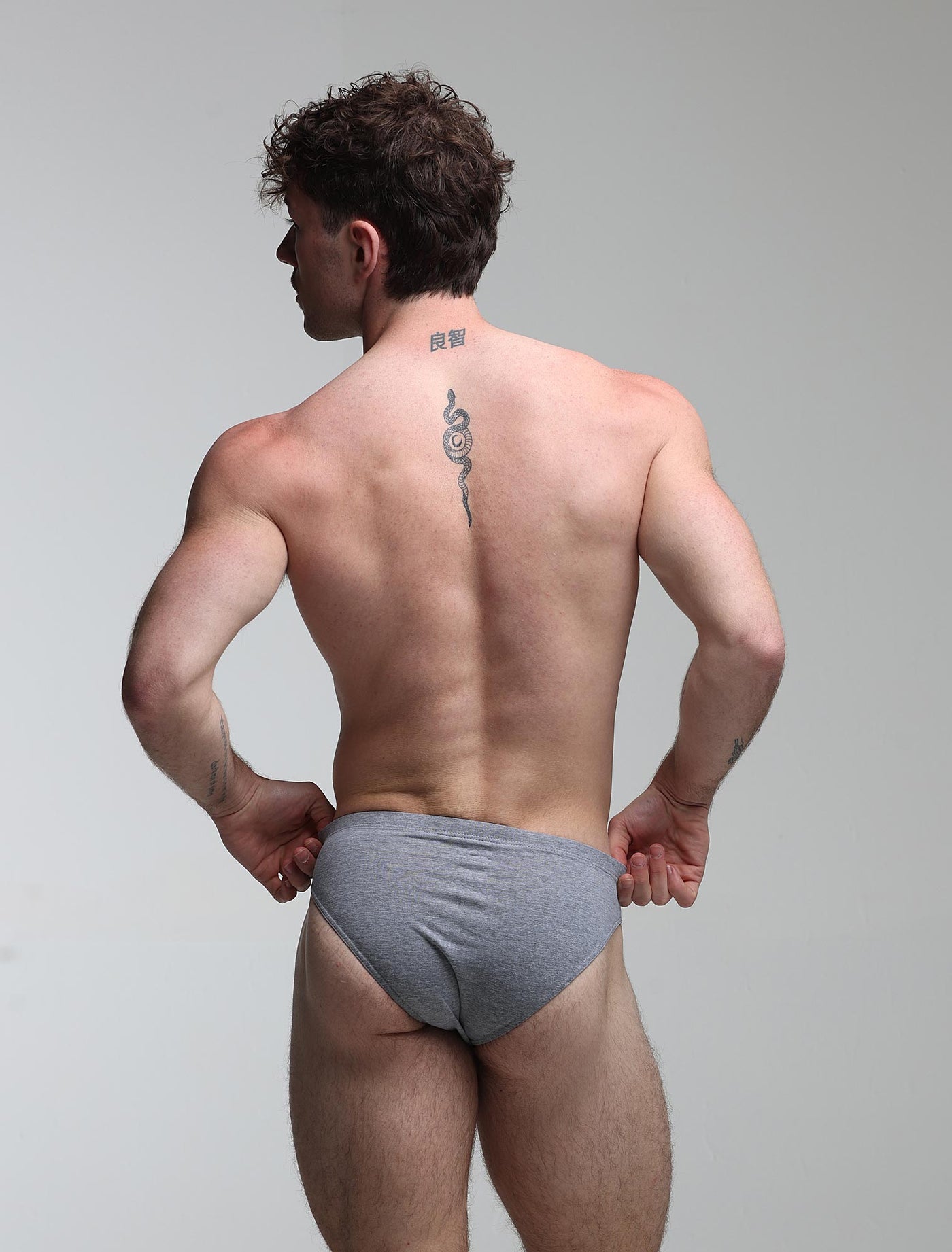Minimal Briefs - Melange Grey