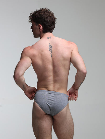 Minimal Briefs - Melange Grey