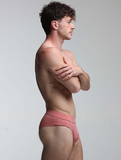 Glide Briefs - Supernova Blush