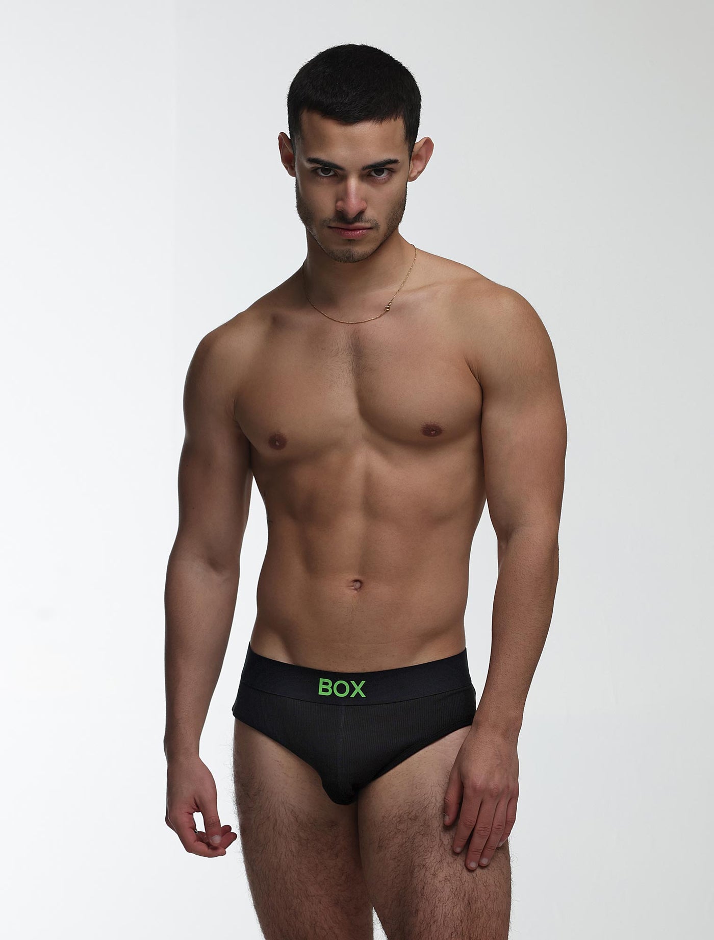 Colour Pop Briefs - Black & Green