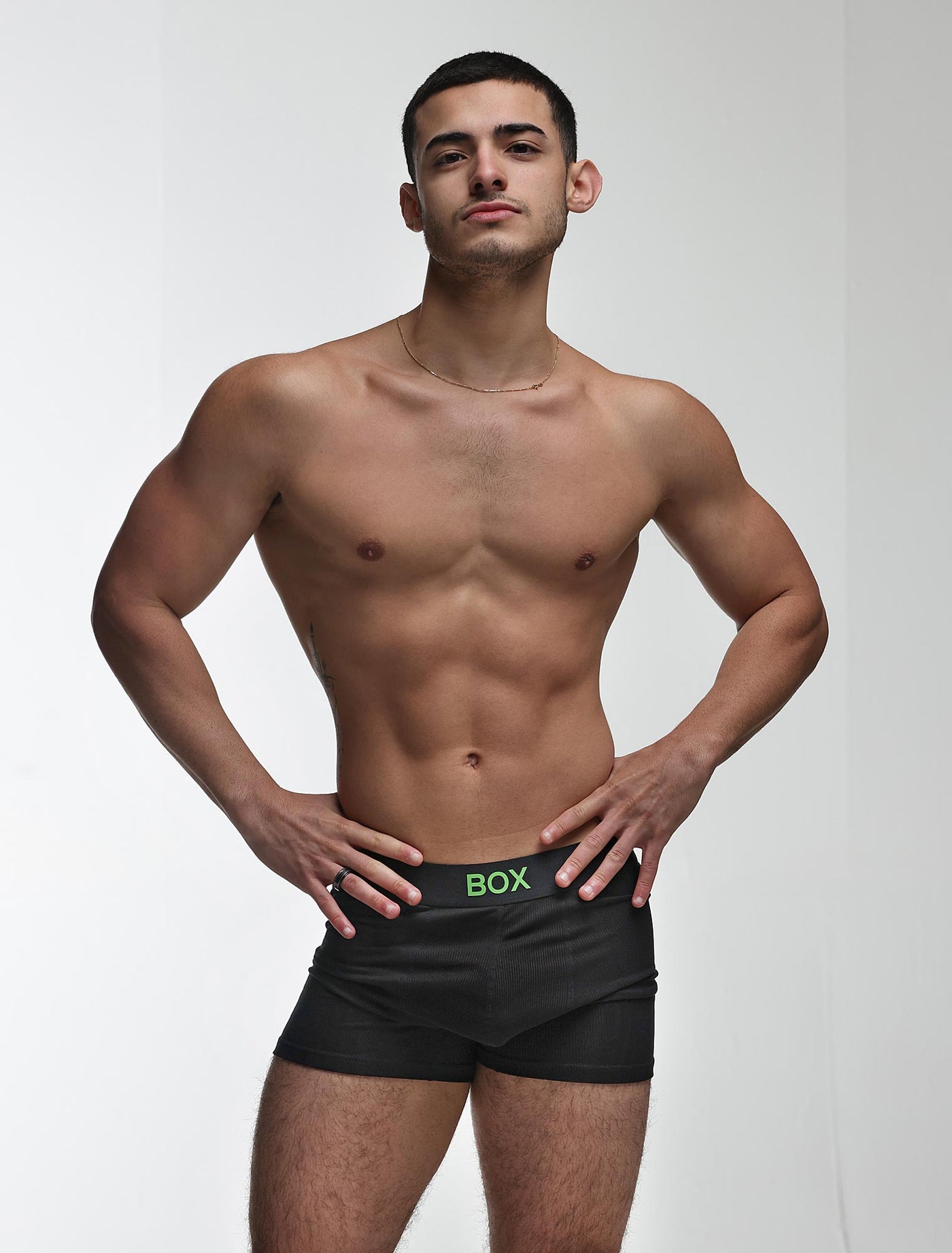 Colour Pop Boxers - Black & Green