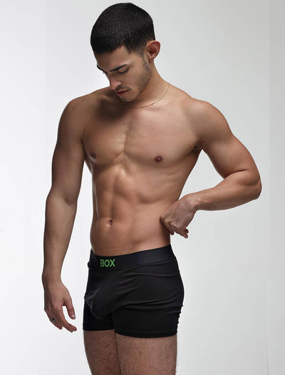 Colour Pop Boxers - Black & Green