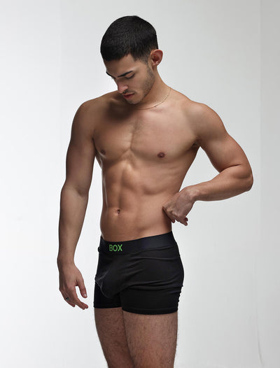 Colour Pop Boxers - Black & Green