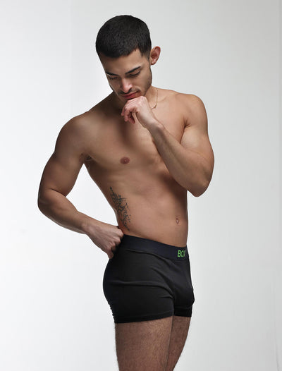 Colour Pop Boxers - Black & Green