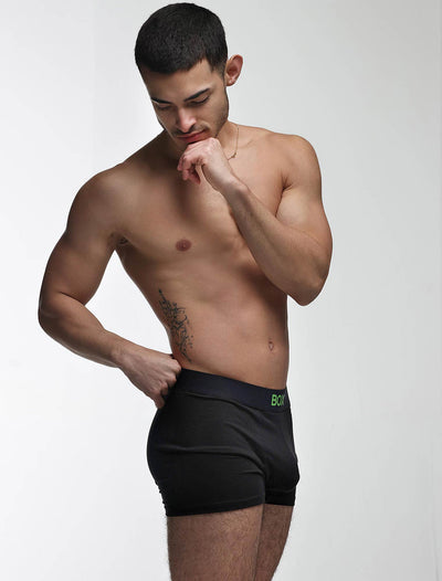 Colour Pop Boxers - Black & Green