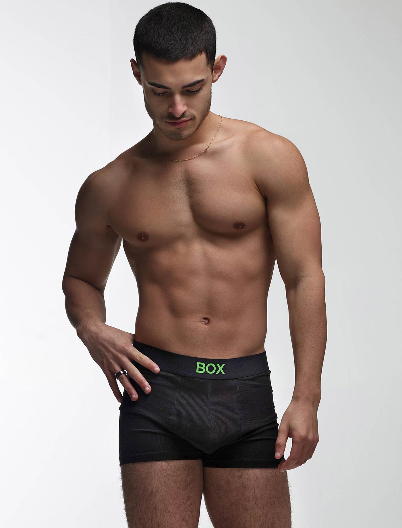 Colour Pop Boxers - Black & Green