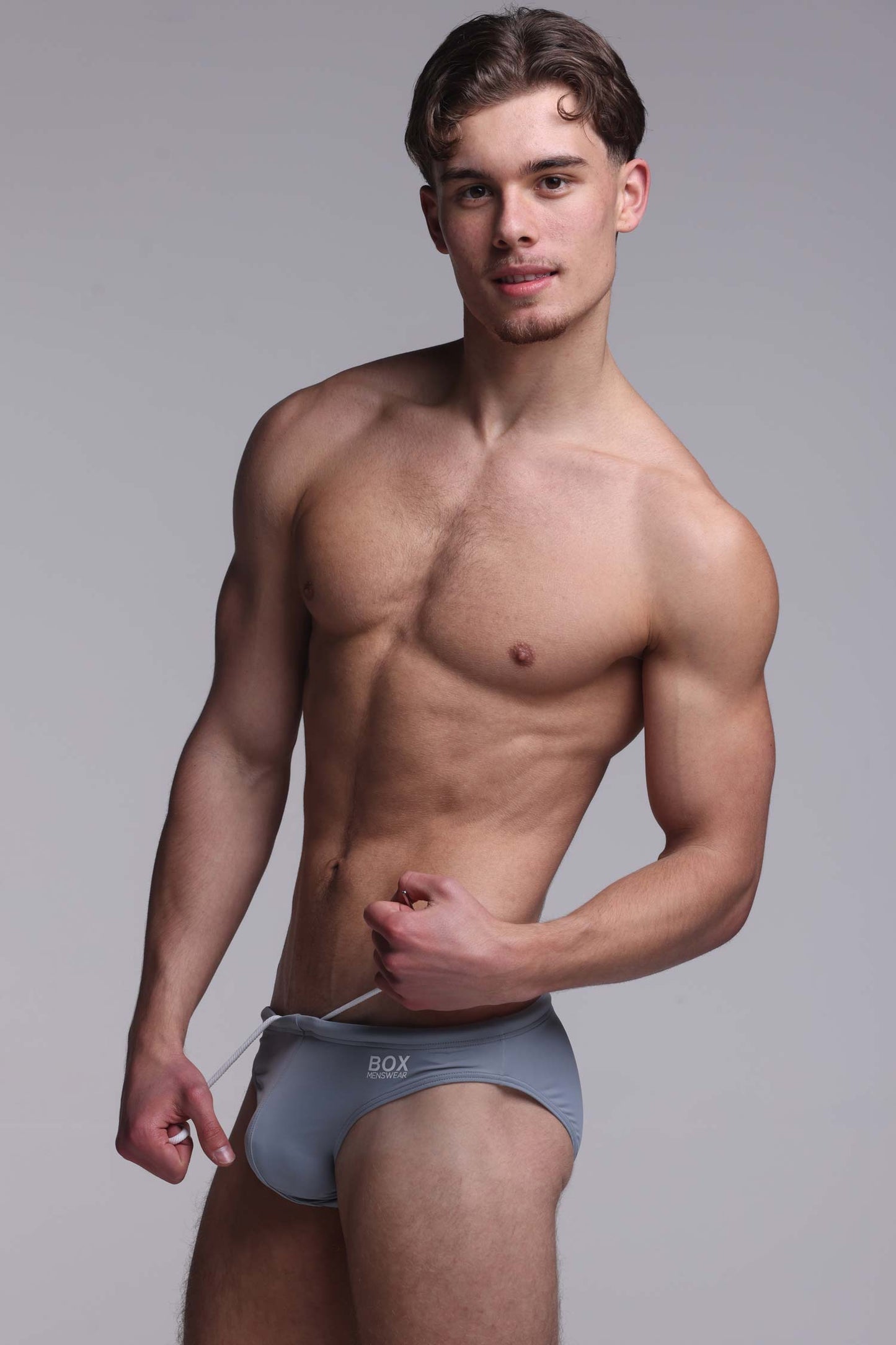 Swimming Trunks - Shoreline Grey - boxmenswear - {{variant_title}}