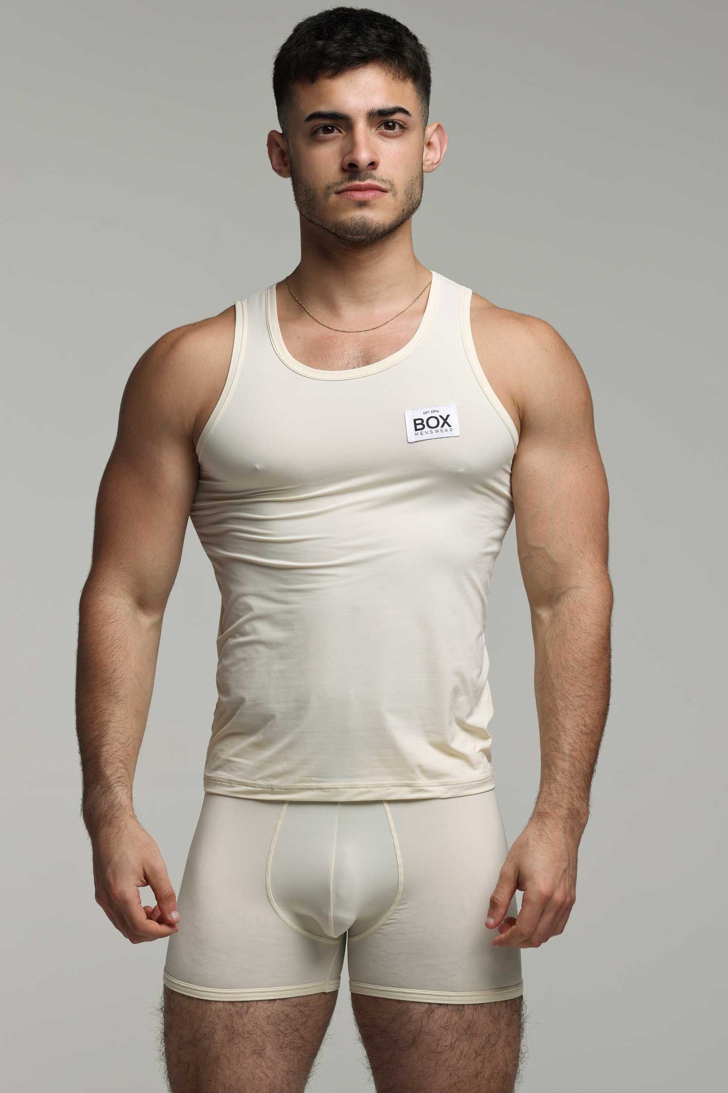 Tonal Boxer + Vest Set - Shade #1 - boxmenswear - {{variant_title}}