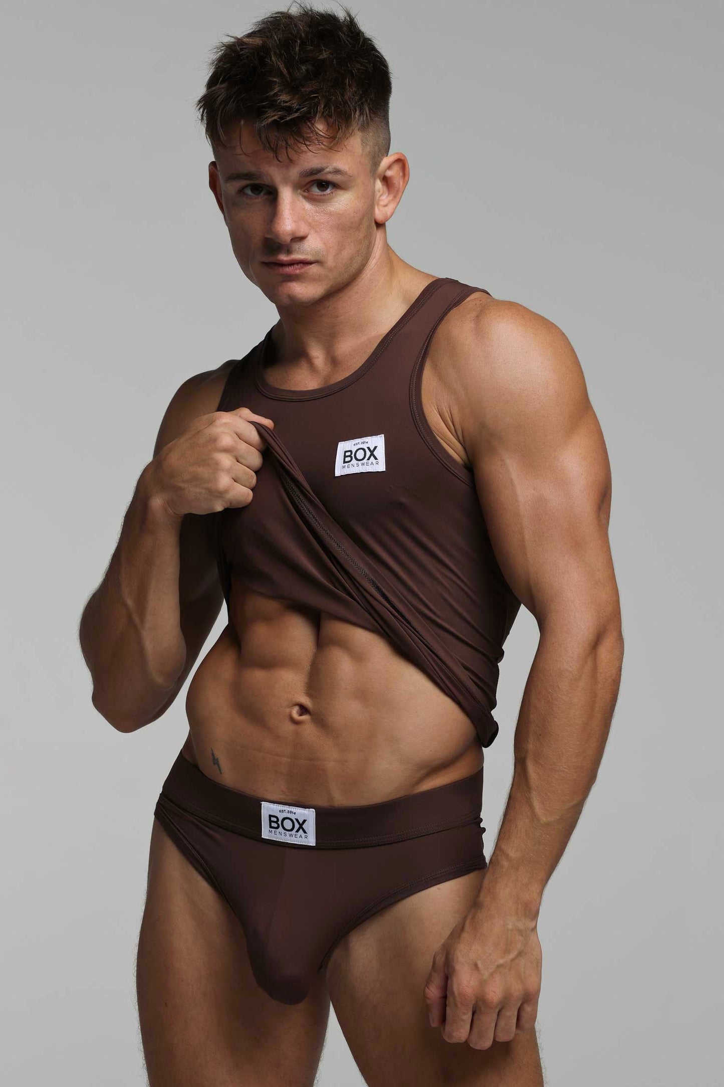 Tonal Brief + Vest Set - Shade #4 - boxmenswear - {{variant_title}}
