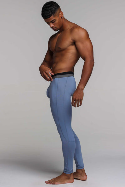 Compression Leggings 2.0 - Crystal Blue