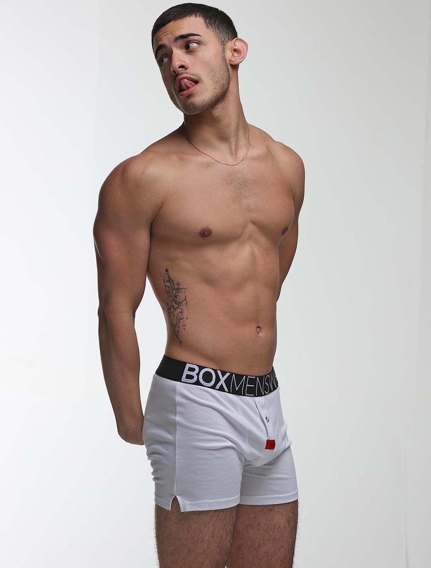 Button-up Boxers - Venus White