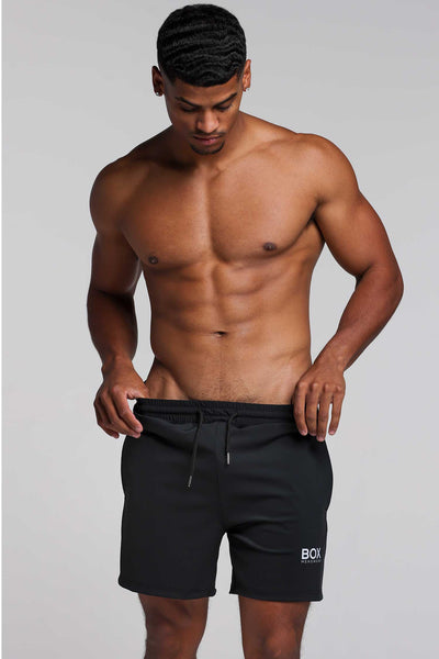 "The Fit" Sports Shorts - Jet Black