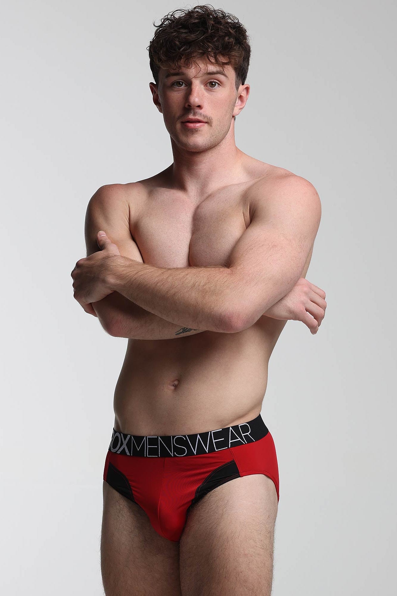 Prince Fit Briefs - Red & Black - boxmenswear - {{variant_title}}