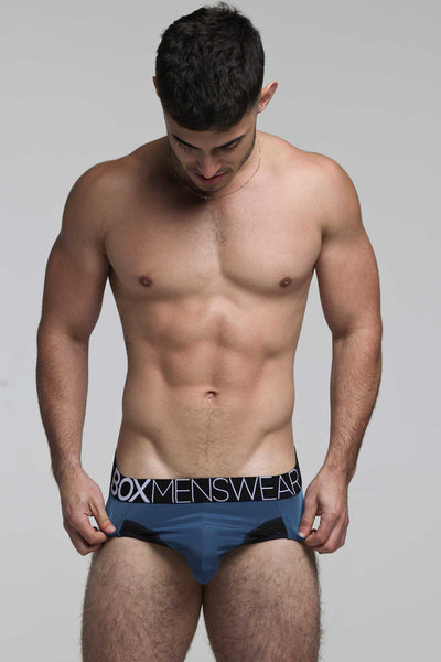 Prince Fit Briefs - Aqua & Black