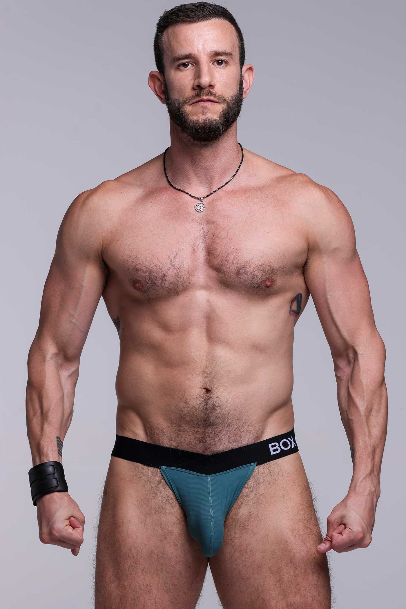 V-Shape Jockstrap - Soft Teal