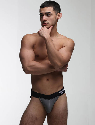 V-Shape Jockstrap - Grey Elegance