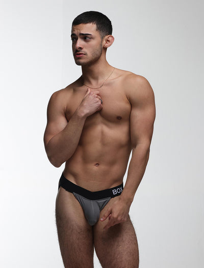 V-Shape Jockstrap - Grey Elegance