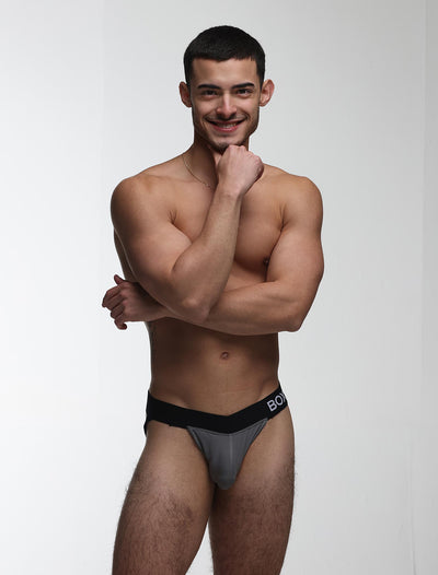 V-Shape Jockstrap - Grey Elegance