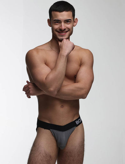 V-Shape Jockstrap - Grey Elegance