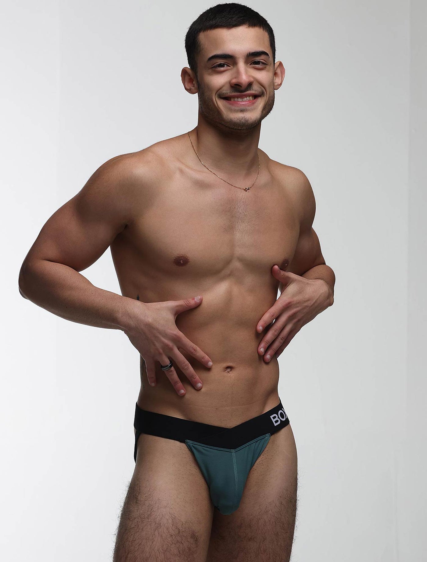 V-Shape Jockstrap - Soft Teal