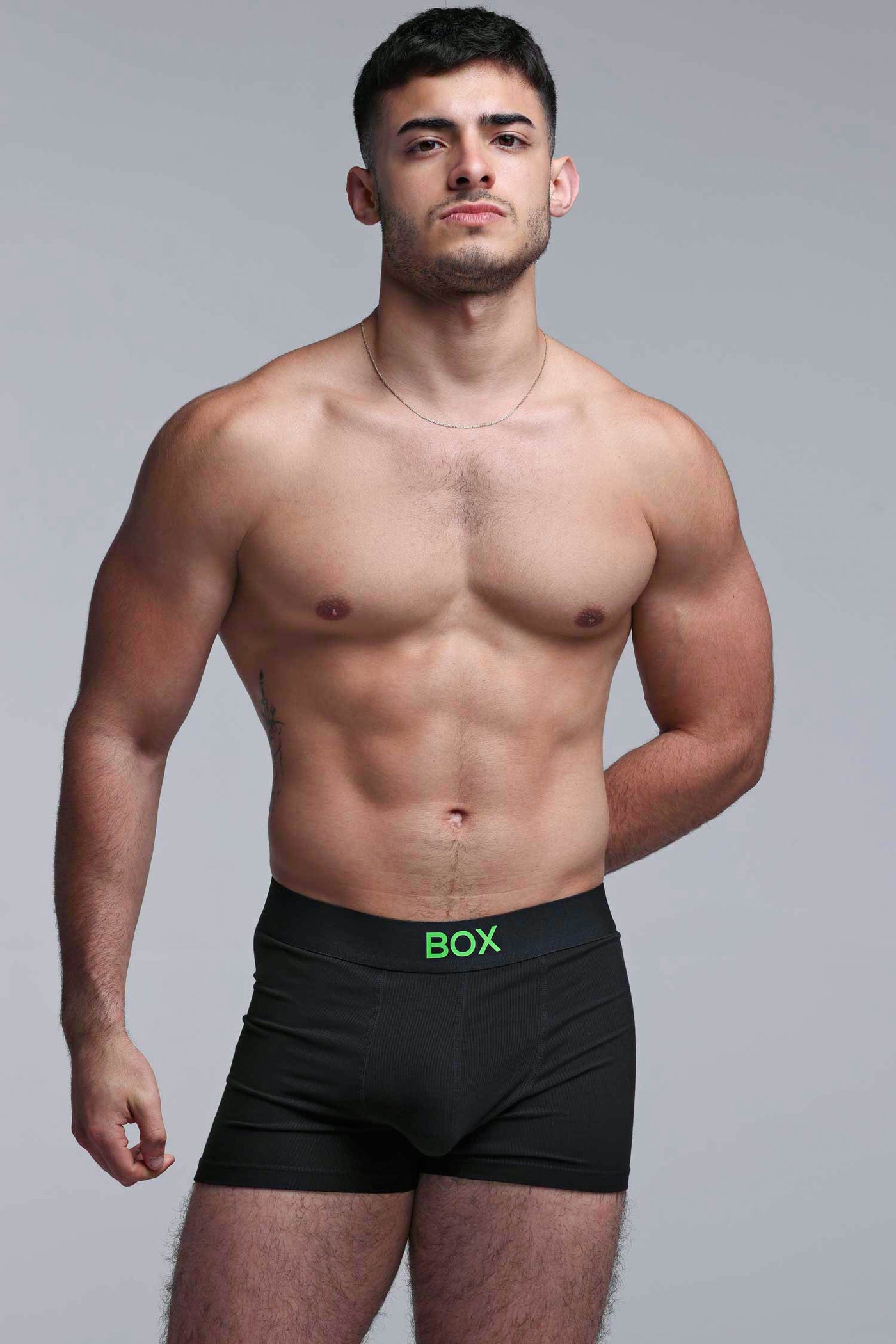 Colour Pop Boxers - Black & Green