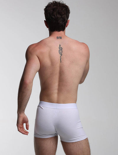 Colour Pop Boxers - White & Orange