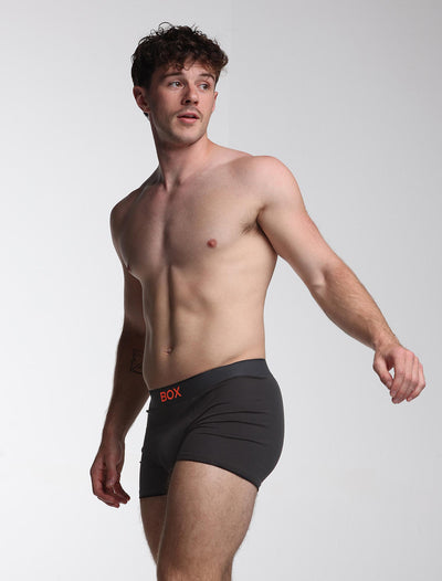 Colour Pop Boxers - Black & Orange