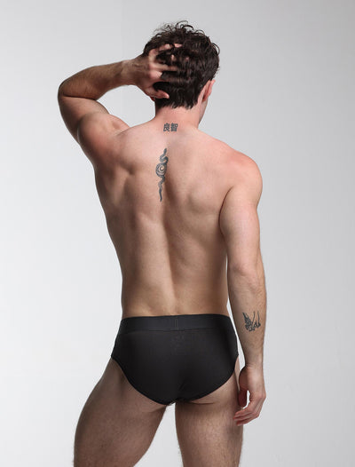 Colour Pop Briefs - Black & Green