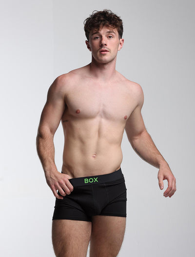 Colour Pop Boxers - Black & Green