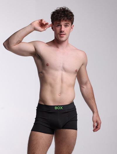 Colour Pop Boxers - Black & Green