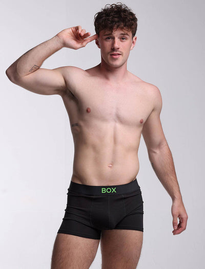 Colour Pop Boxers - Black & Green