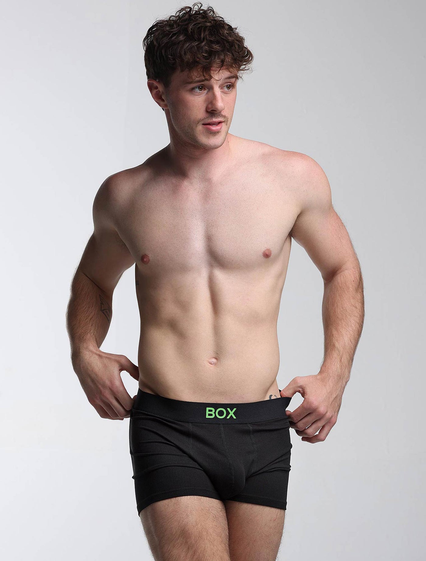 Colour Pop Boxers - Black & Green