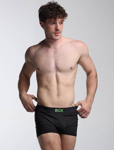 Colour Pop Boxers - Black & Green