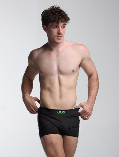 Colour Pop Boxers - Black & Green