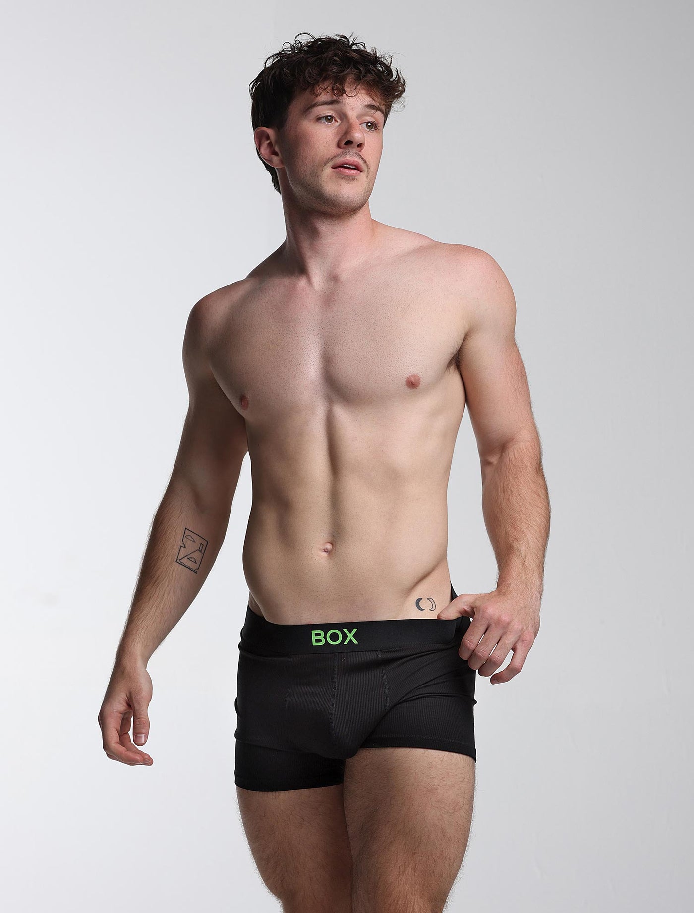 Colour Pop Boxers - Black & Green