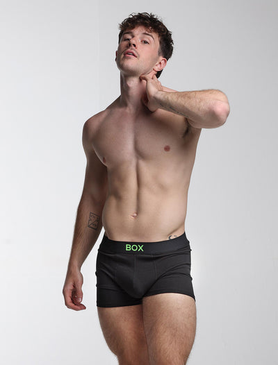 Colour Pop Boxers - Black & Green