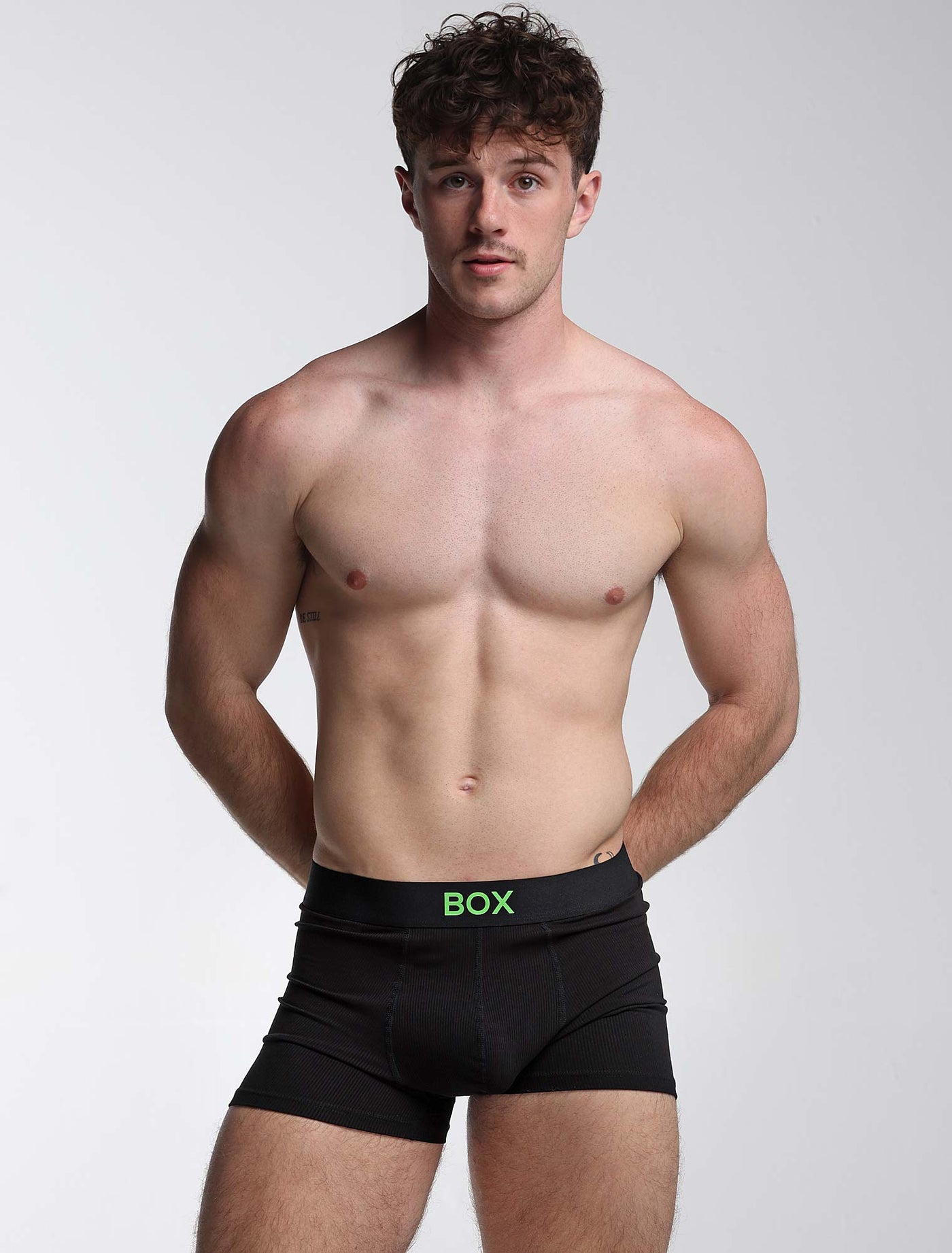 Colour Pop Boxers - Black & Green