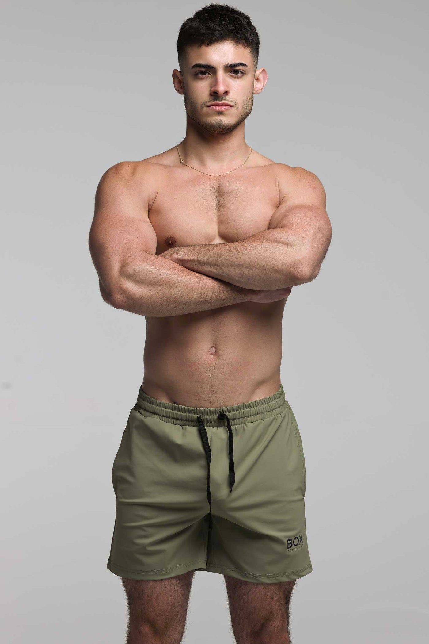 "The Fit" Sports Shorts - Combat Green