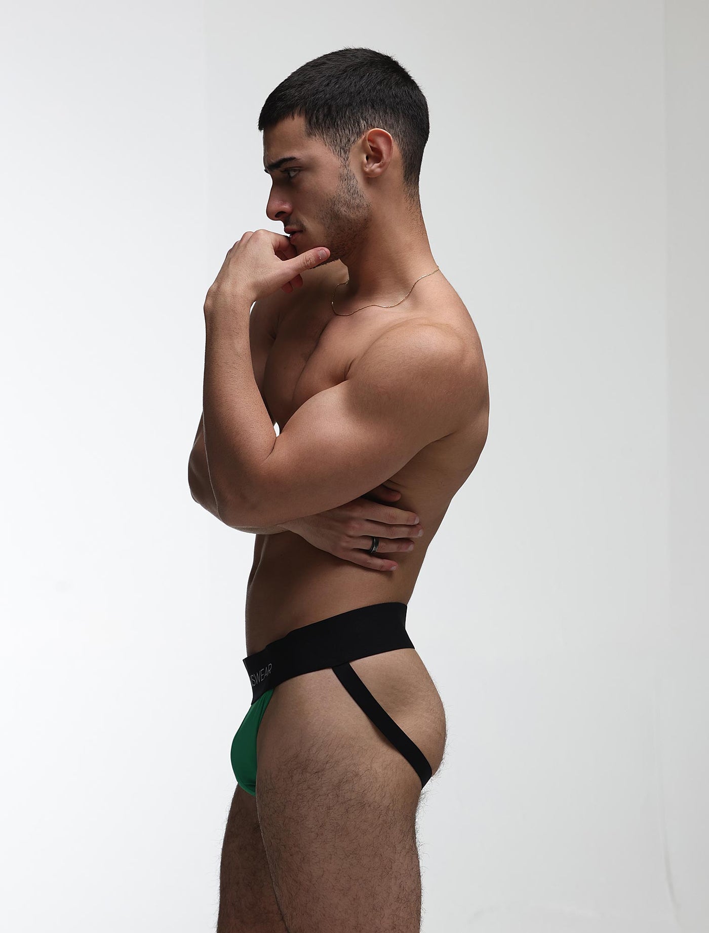Deep Support Jockstrap - Emerald
